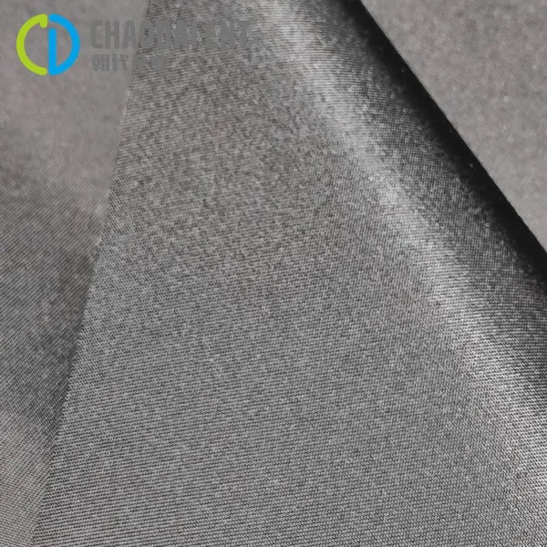 Twill GRS 70D*200D Woven PU Coated 120gsm 100% Recycled Nylon Fabric for Jackets Bags and Handbags photo-3