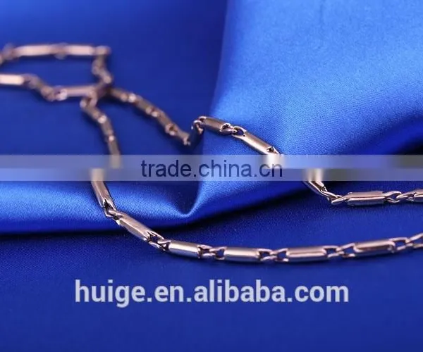 2015 China Supplier Jewellery Fashion Ornate Jewelry Chain Decorative Chain & Coffee Gold Plated Link Chain photo-4