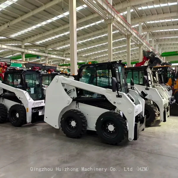HZM Tracked Compact Skid Steer Loader for Sale Powerful and Durable Diesel Engine