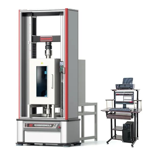 100KN Computer-controlled High and Low Temperature Box -60℃-300℃ Class 0.5 Electronic Universal Testing Machine HST-EGD100 photo-2