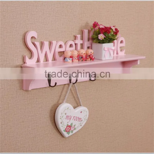 2016High Quality Home Decorative Wooden Wall Mounted Bracket Hook,hanging Bracket Hook Coat Hook photo-2