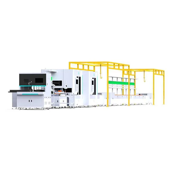 Semi-automatic Production Equipment for Large Single-cell Lithium Battery Home Energy Storage Module Pack on the Square-shell Battery Pack Production Line photo-5