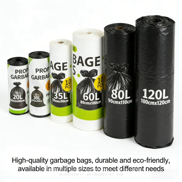 Simple Design Disposable Trash Bags for Universal Use photo-3