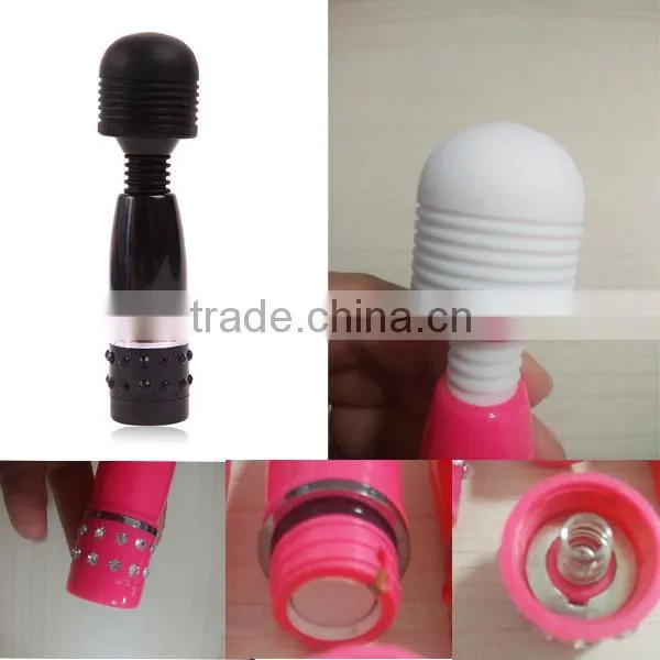 Pocket Mini Cute Wand Massager Strong Motor Vibration Sex Vibrator Penis Massager Sex Toys photo-6