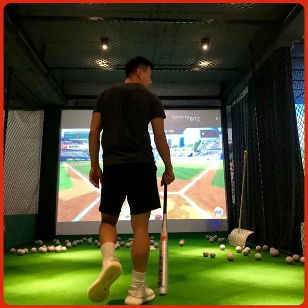 Indoor Large-scale Digital Sports Simulated Baseball Batting Sports Hall Entertainment Experience Game Equipment, Trendy Sports Play Hall photo-2