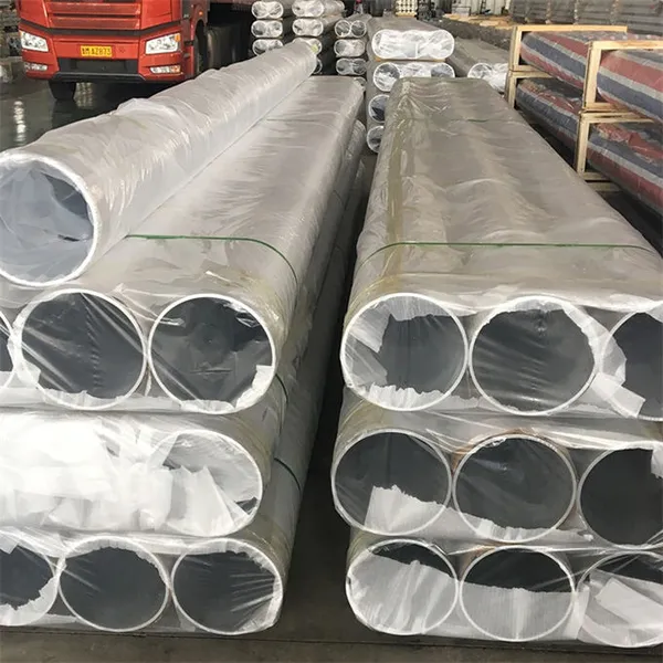 Round Aluminum Tube Alloy 6082 Elongation 8% Minimum Structural Frame Diameter Wall Thickness Range photo-5
