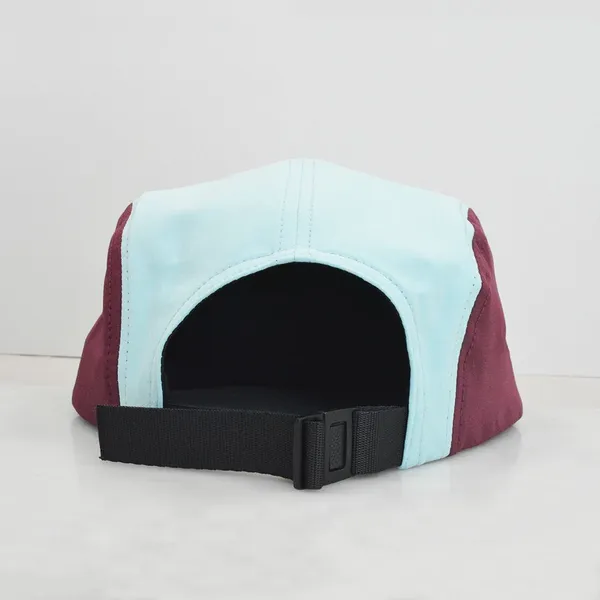 Wholesale Hiking Camping Hat 5 Panel Outdoor Functional Cap With Woven Label Waterproof Breathable Design Unisex Hat Custom photo-2
