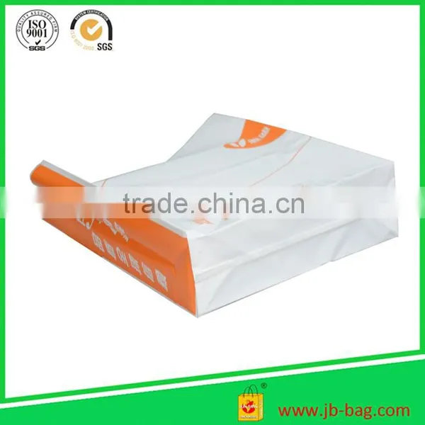 HDPE Poly Matt Finish Reusable Plastic Bags With Gusset Base and Die-Cut Handle photo-6