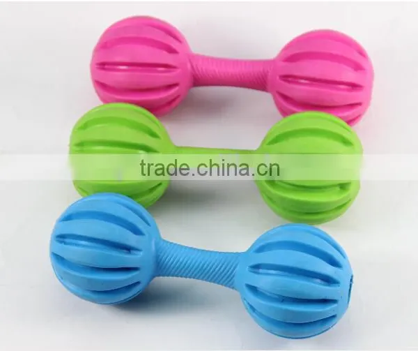 Pet Supplies Factory Thermoplastic Rubber Dumbbells Dog Chew Toys photo-4