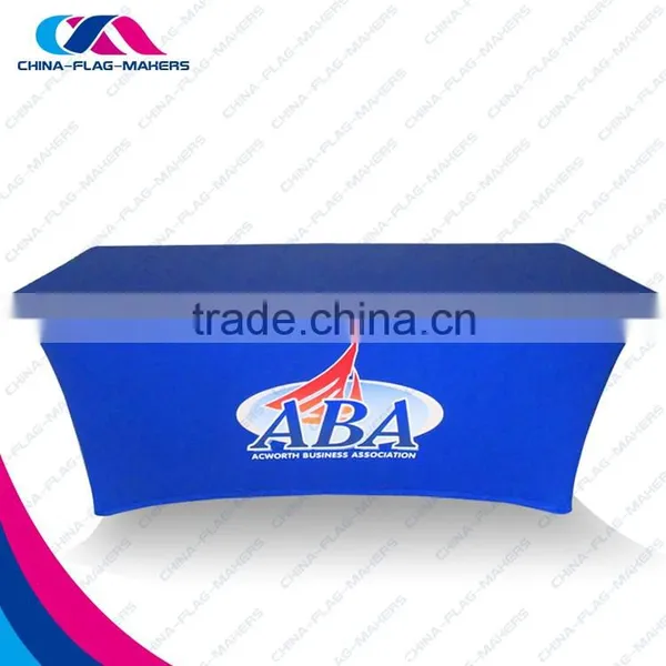 Wholesale Trade Show Polyester Table Cloth Cover photo-2