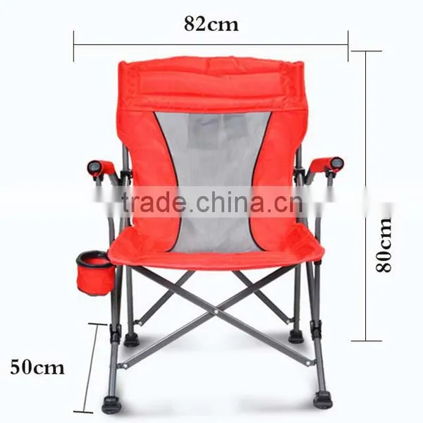 Colorful Luxury Armrest Casual Outdoor Camping Portable Folding Stool Light Beach Folding Chairs photo-6