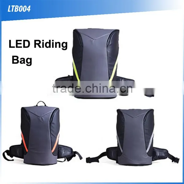 (160436) Cheap Waterproof Climbing Hiking Strong Nylon Backpack Travelling Bag With Led Light photo-3