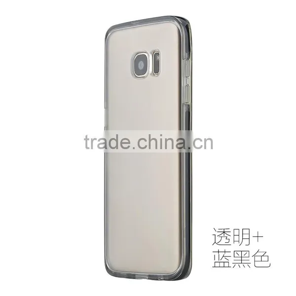 ROCK Guard Series Soft TPU Case for S7 Edge Clear Shockproof TPE Full Back Cover for S7 Edge photo-2