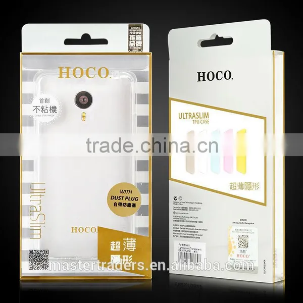 Original HOCO Light Series 0.6mm Ultra Thin Soft TPU Clear Protective Back Cover Case For Meizu MX4 MT-2942 photo-6