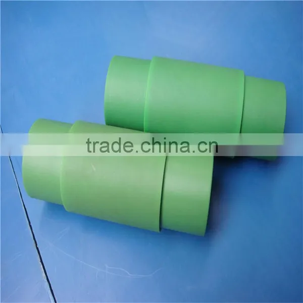 Engineering Plastic Custom Cnc Precision Machining Parts Green Nylon Pa6 Plastic Bushing photo-2