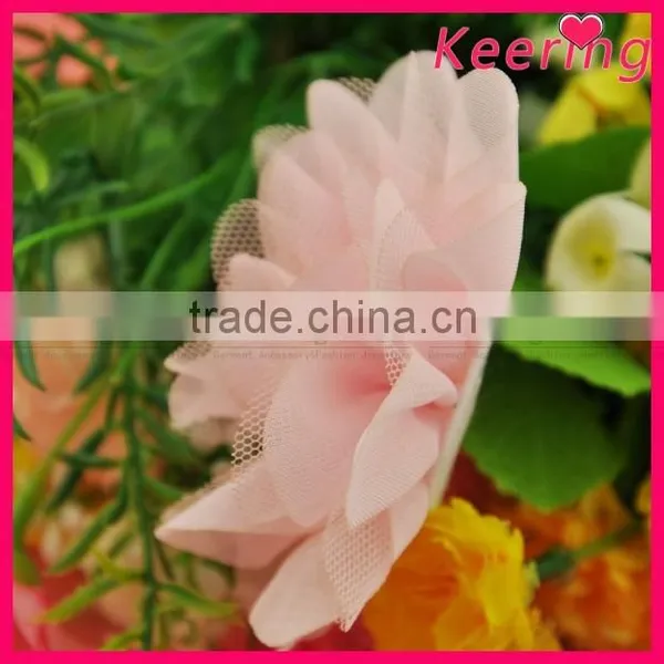 Cheap Wholesale Artificial Chiffon Flower Making Decoration WBF-100 photo-2