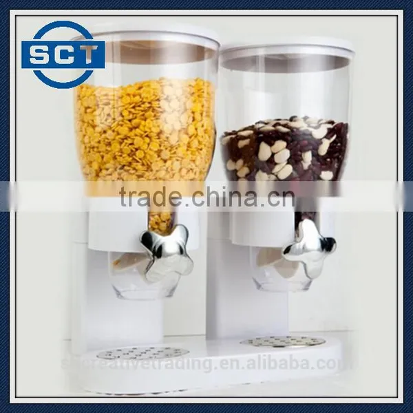 Cereal Dispenser Dry Food Double Dispenser photo-4