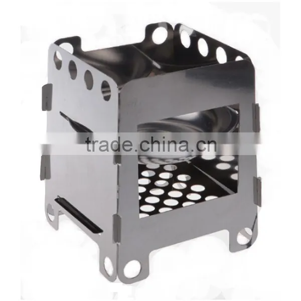 2016 New Portable Survival Pinic Wood Burning Stove for Camping Cooker
