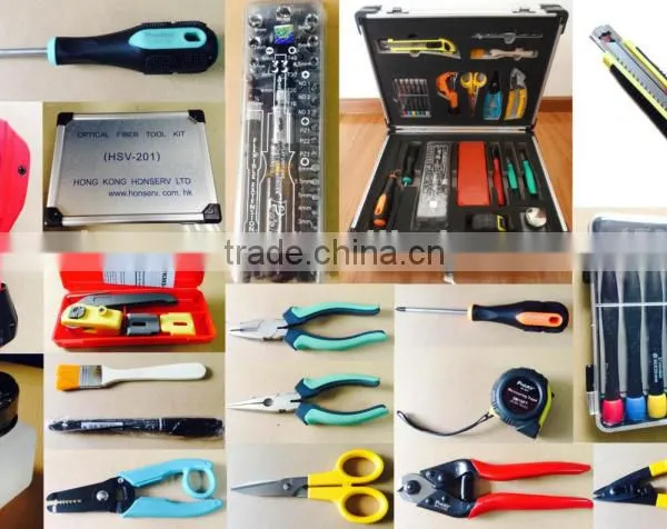 fiber optic tool kits/Fiber Optic FTTH Tool Kit HSV-201