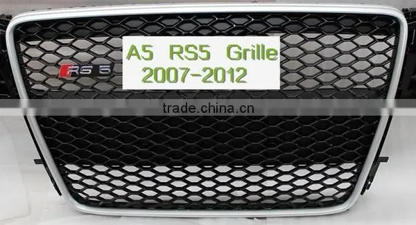ABS Auto Front Grille Tuning Style for Audi A5 RS5