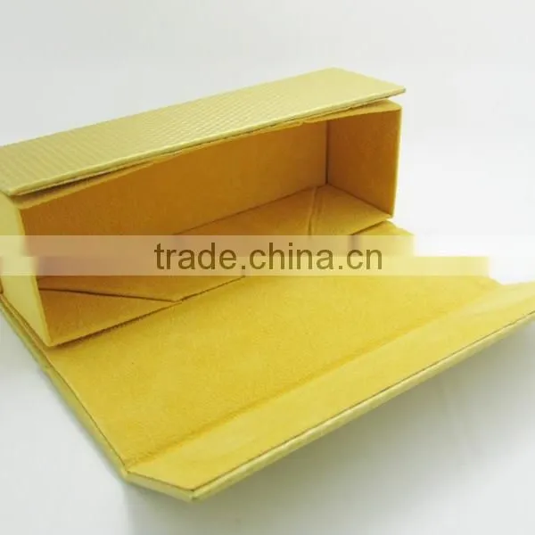 Lemon Yellow Wholesale Custom Handcraft Eyewear Glasses Case photo-3
