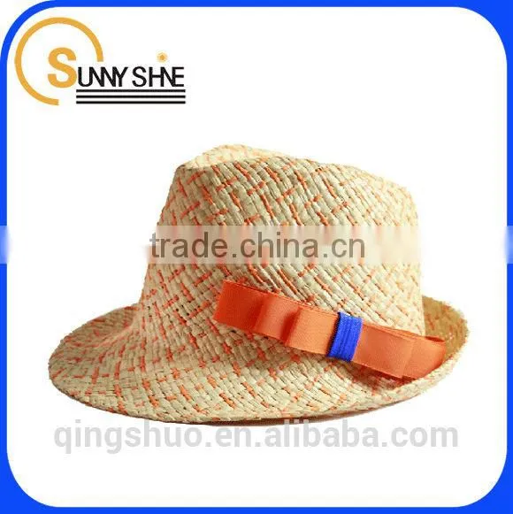 Sunny Shine Promotional Straw Panama Wholesale Ladies Fashion Straw Hat photo-3