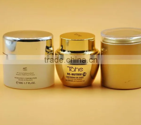 30g Glass Jar With Screw Top Lid Glass Jar With Lid Gold Glass Jar