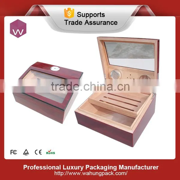 China Customer Design Luxury Wood Cigar Box photo-5