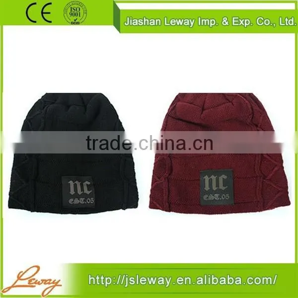Hot-Selling New Design Winter Plain Beanie Cap photo-2