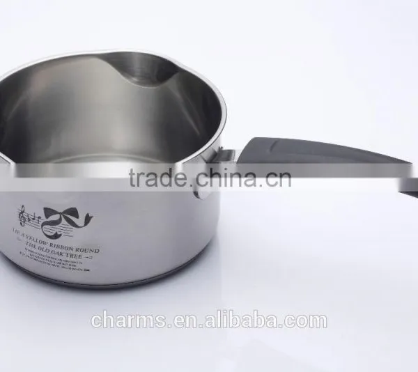 Sauce Pans Type Stainless Steel Cookware Pot With Lid photo-3