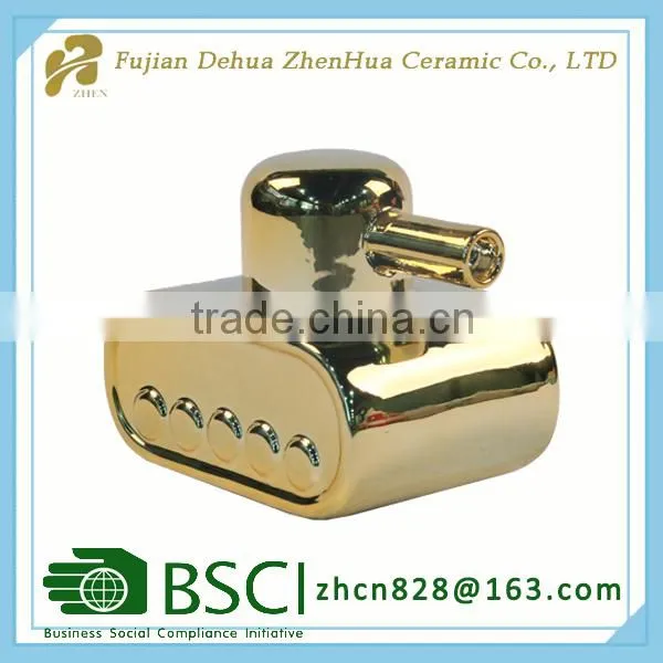 Electroplating Ceramic Tanks Shape Desgin Piggy Bank