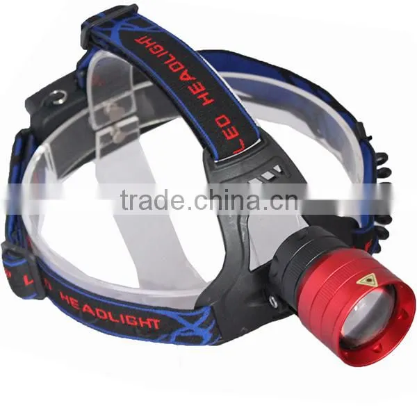Rechargeable Aluminum High Power XML T6 LED Headlight LED Headlamp photo-3