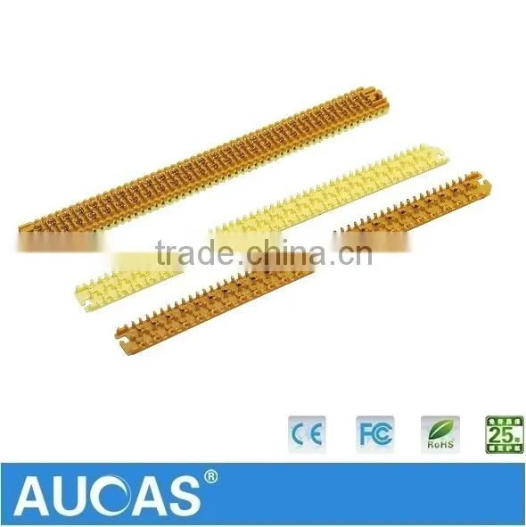 Standard 25 Pair Moisture Proof Splicing 4000G/TR Straight Connector Module For Telephone Cable Connection