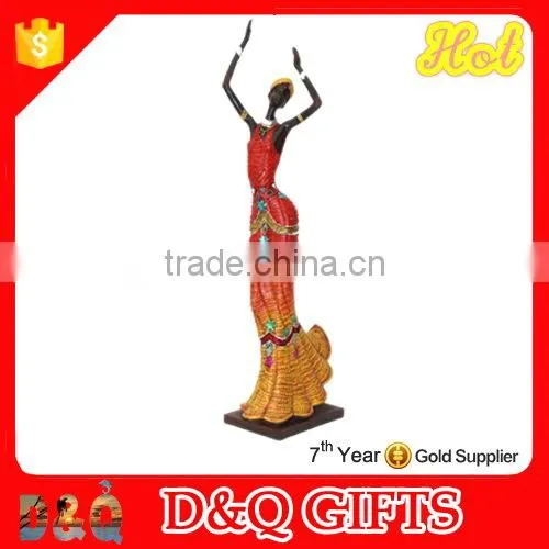 Pretty and Charming African Lady Statue photo-3