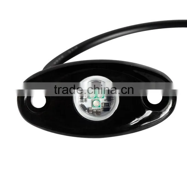 New Products Car Led Deck Light Kit Five Colors 12v Mini Led Rock Light 2inch Led Vessel Deck Light photo-3