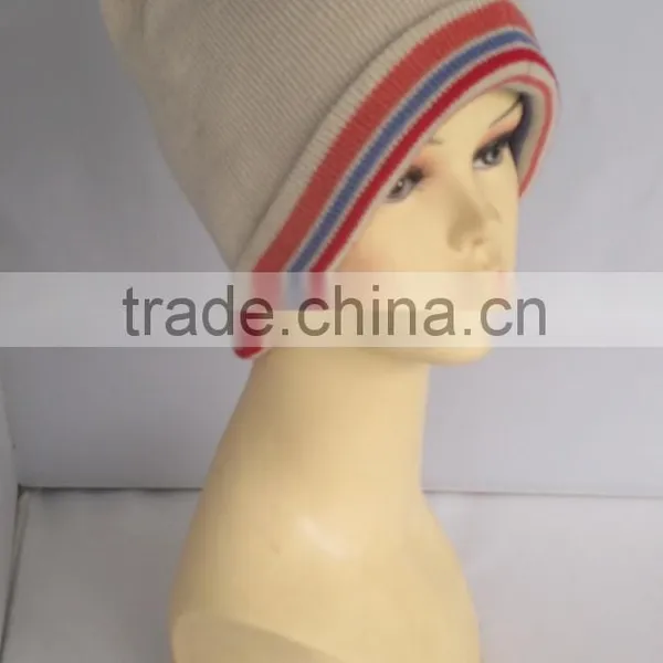 High Quality Elegant Design 100% Acrylic Beanie With Custom Label photo-5