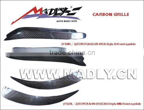 Front Eyelids for TOYOTA