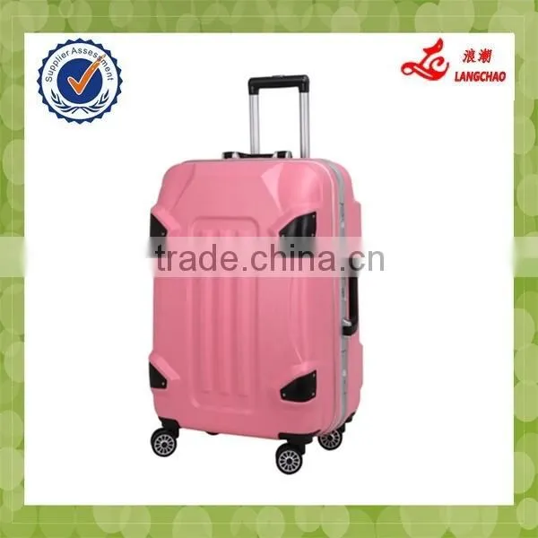 Different Colors China Supplier Eminent Aluminum Trolley Beauty Case PC Luggage Set photo-3