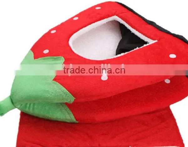 Cute Strawberry Dog House Dog Bed House photo-2