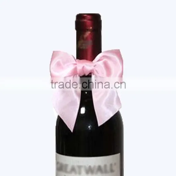 Wine Bottle Decoration Bow Tie photo-3