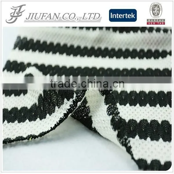 Jiufan Textile Good Quality Manufacture Fancy Fabrics Knitted Acrylic Sliver Hacci