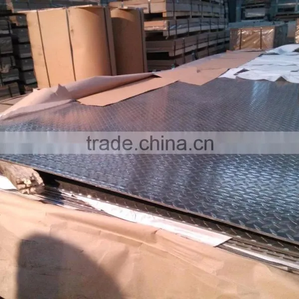 4x8 2mm 1050 1060 H24 Embossed Aluminum Sheet photo-2