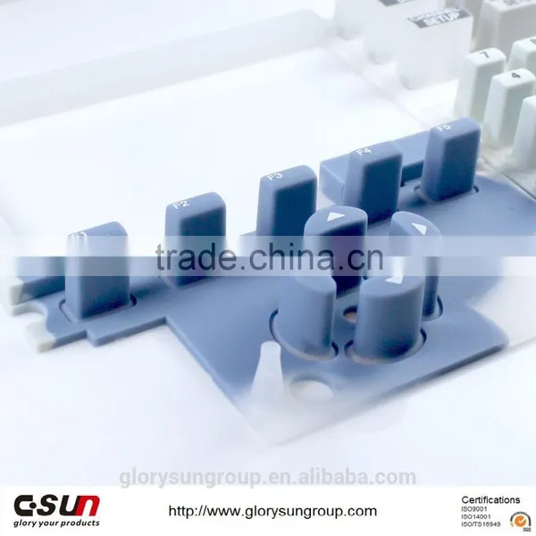 High Quality and Epoxy Coated Durable Silicone Rubber Keypad photo-2