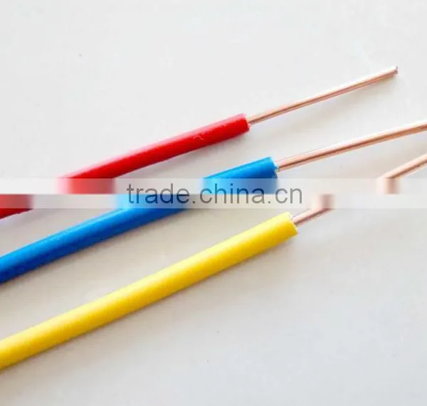 China Copper Cable Products/pvc Wire Cable/single Core Electric Wire photo-5