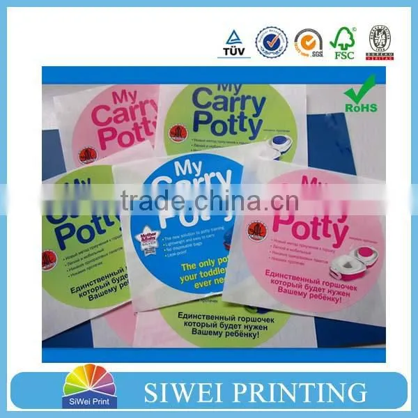 Custom Printed Adhesive Cosmetic Sticker, Adhesive Vinyl Sticker, Adhesive PVC Sticker Label Sheet Printing Quality Choice photo-3