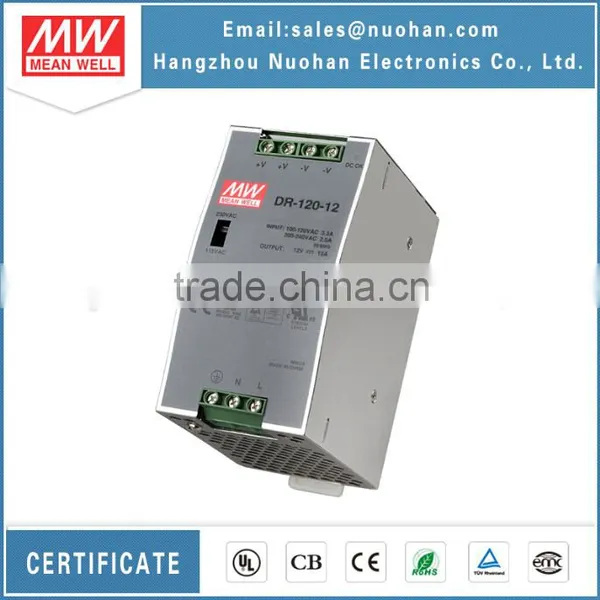 CE EMC Approved Meanwell Dr-120-12 Industrial Din Rail 120w 12v 10a Power Supply photo-4