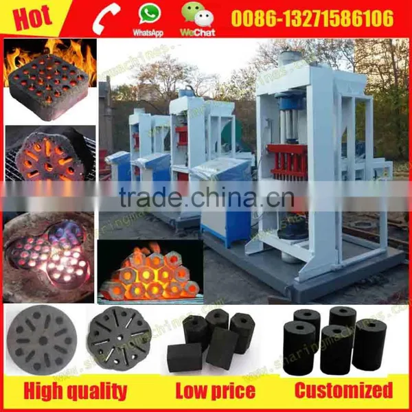 Professional OEM Hydraulic Wood Sawdust Fire-starter Briquette Press Machine for Sale photo-6