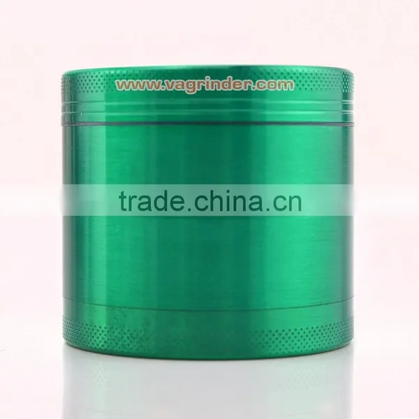 Alloy 4 Layers Handle Muller Kitchen Herb Spice Tobacco Grinder Crusher Hot B BG photo-6