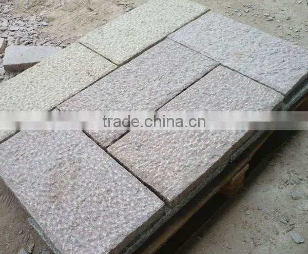Yellow and Red granite Palisade Surface