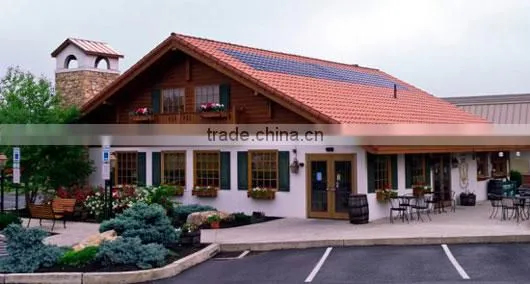 Metal Building Materials Stone Coated Steel Metal Roofing Tiles